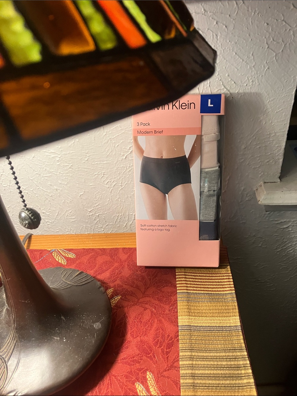 Calvin Klein Modern Briefs 3-Pack in Black, Gray & Cream